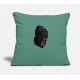 Gorillas Shouted Cypress Green Pillow